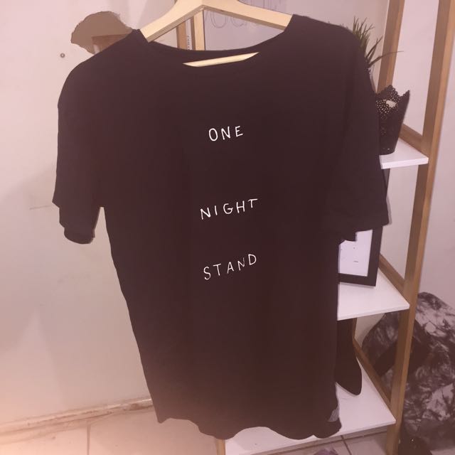 One Night Stand T Shirt Dress Women S Fashion Clothes On Carousell
