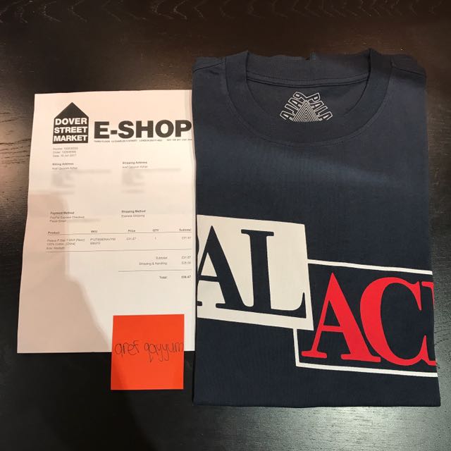 Palace SS17 P Star Tee RETAIL PRICE