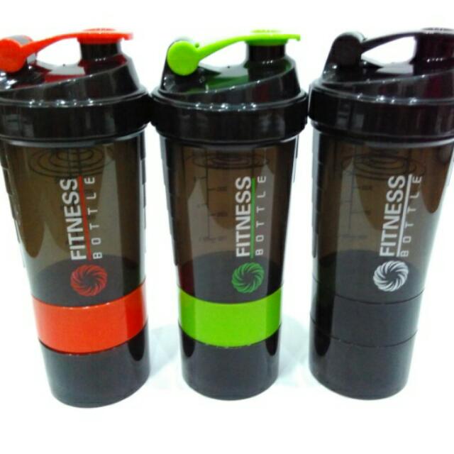 Protein Powder Milk Bottle Shaker Mixer Blender Whey Mass Muscle Weight