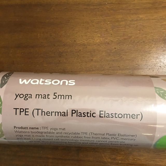 Watson Yoga Mat 5mm Sports Sports Games Equipment On Carousell