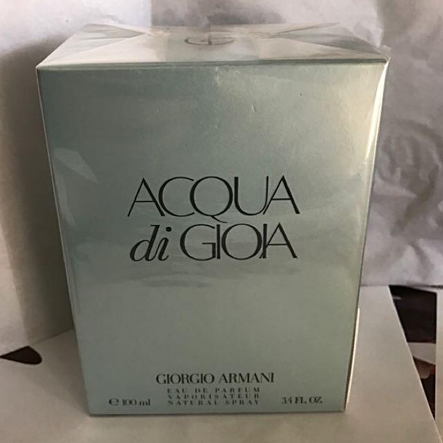 Authentic Acqua Di Gioia Armani Pour Femme Eau De Parfum Brand New