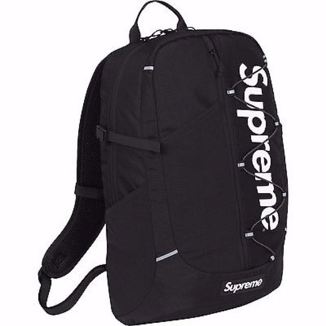 Supreme Backpack SS17 Black BOX LOGO 100% AUTHENTIC