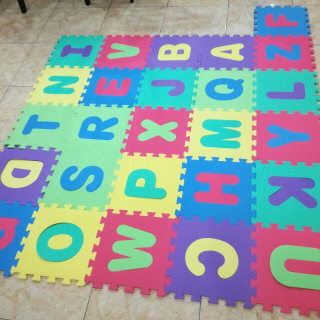 Baby Abc Mat Babies Kids Toys Walkers On Carousell