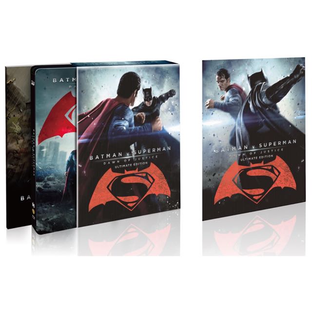 Batman v Superman HDZeta Double Lenticular 3D+2D Blu-Ray Steelbook, Hobbies  & Toys, Music & Media, CDs & DVDs on Carousell