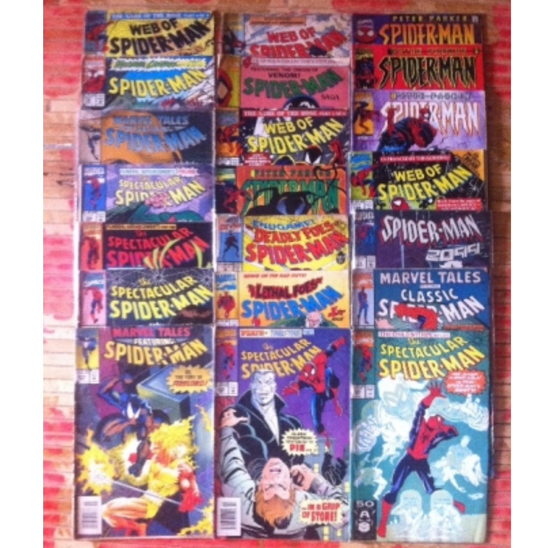 SOLD OUT Borongan Komik Jadul Marvel Spiderman Komik Anti Komik