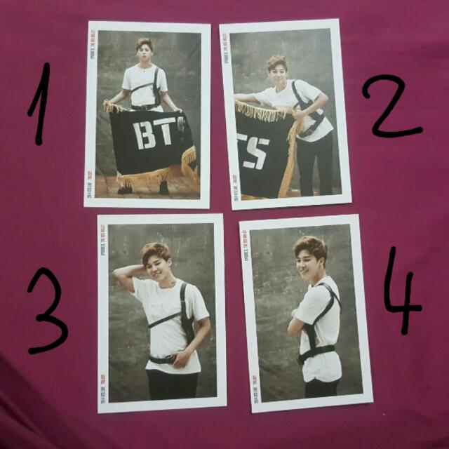 RARE) BTS The Red Bullet Photocards - Jimin, Hobbies & Toys ...