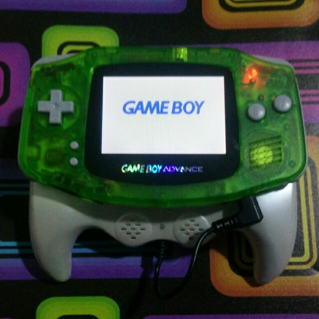 Gameboy Advance Backlight Mod +Supercard SD + Power Grip Master, Video