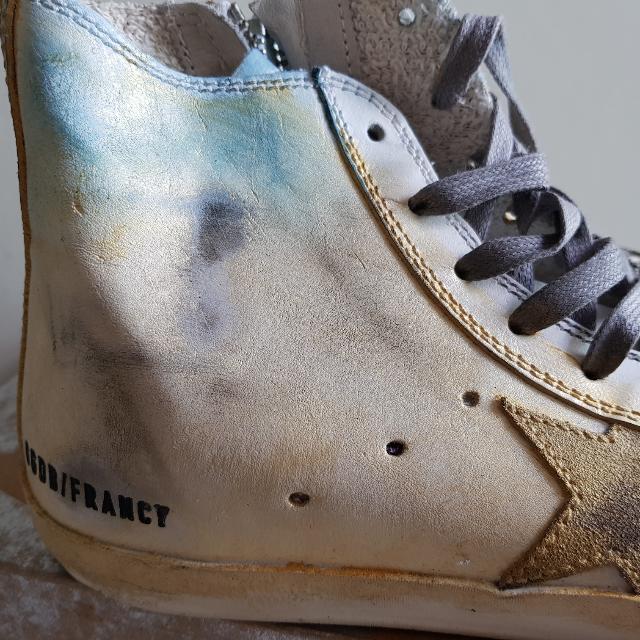 GGDB Golden Goose Deluxe Brand High Top Francy Graffiti Ombre