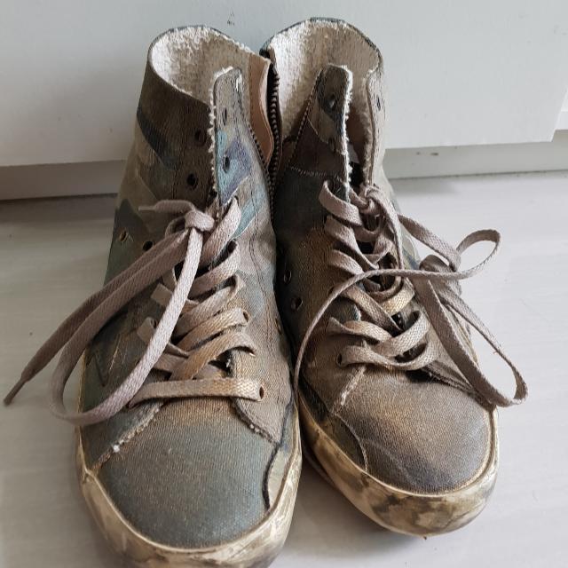 Golden goose hidden new arrivals wedge sneakers