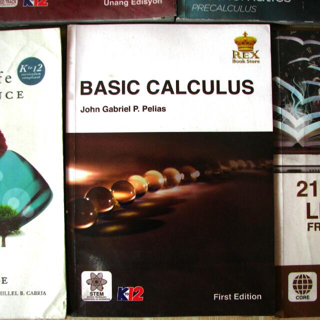 Grade 11 Textbook Basic Calculus Hobbies Toys Books Magazines Textbooks On Carousell