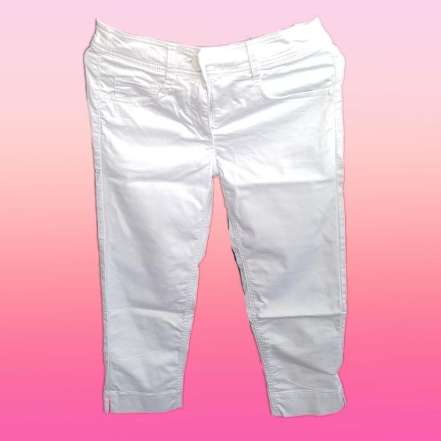 H\u0026M White Trousers Size XS New!, Fesyen 