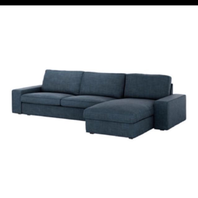 Ikea L Shape Sofa, Furniture & Home Living, Furniture, Sofas on Carousell