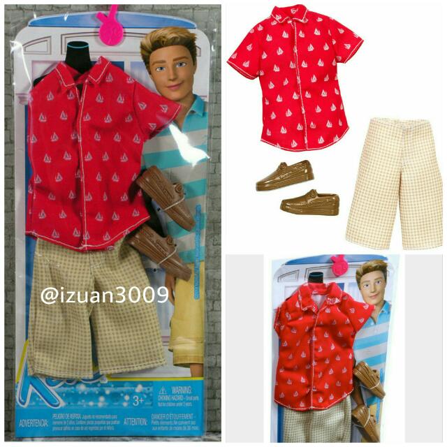 ken doll fashion pack