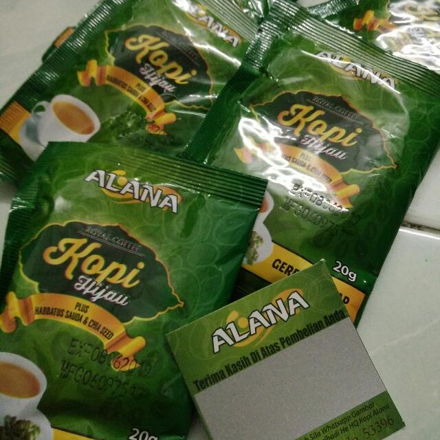 khasiat kopi hijau alana