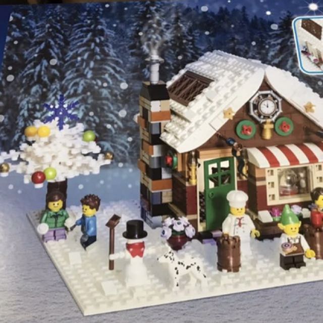 Lego christmas elf cafe online