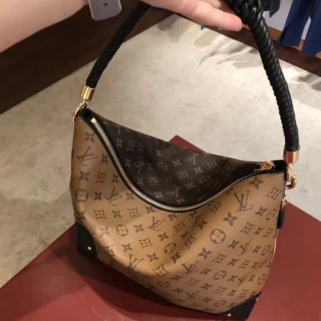 LV Triangle Softy Bag