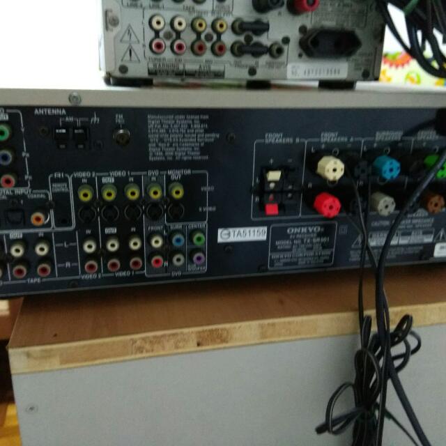 ONKYO AV RECEIVER TXSR501, Audio, Soundbars, Speakers & Amplifiers on