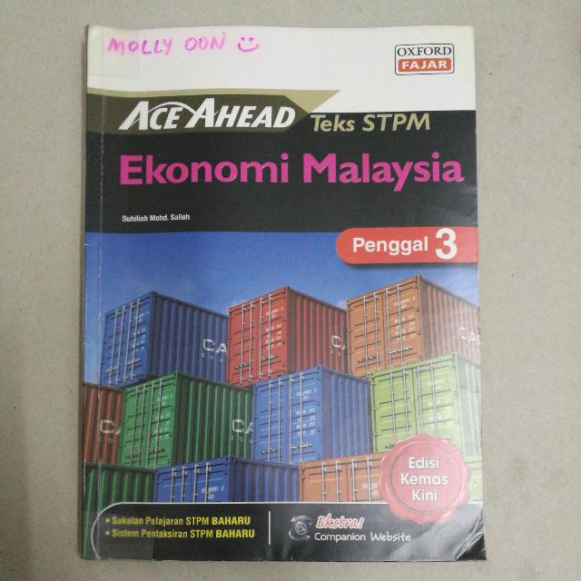 Oxford Ace Ahead Stpm Ekonomi Malaysia Penggal 3 Textbooks On Carousell