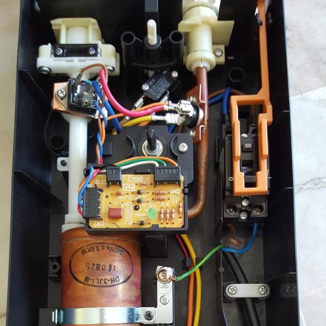 Panasonic DH-3JL1 Instant Water Heater, Furniture u0026 Home Living, Lighting u0026  Fans, Fans on Carousell