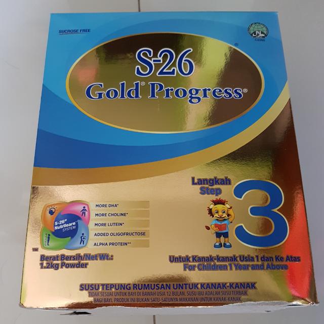 S26 Gold Progress Step 3 1 2kg Refill Pack Food Drinks Instant Food On Carousell