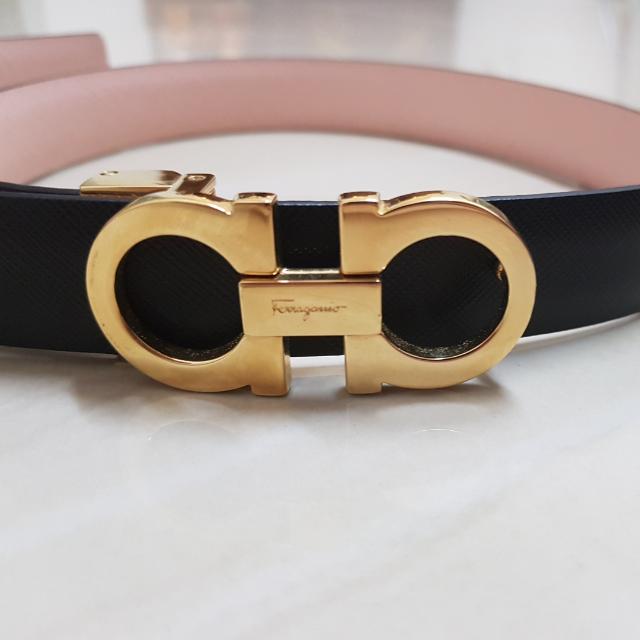 salvatore ferragamo reversible belt women's