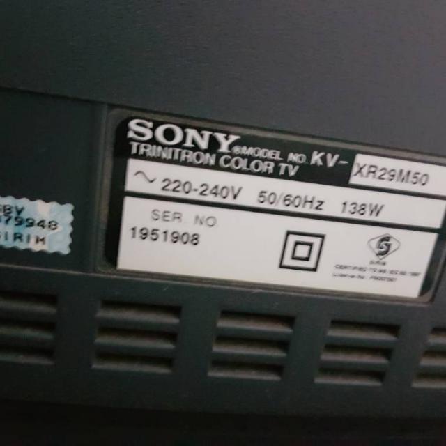 Sony Wega TV 29", TV & Home Appliances, TV & Entertainment, TV on Carousell