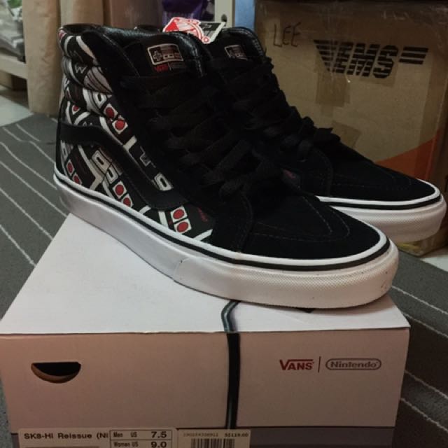 Vans Sk8 Hi X Nintendo Men s Fashion Footwear Sneakers on Carousell