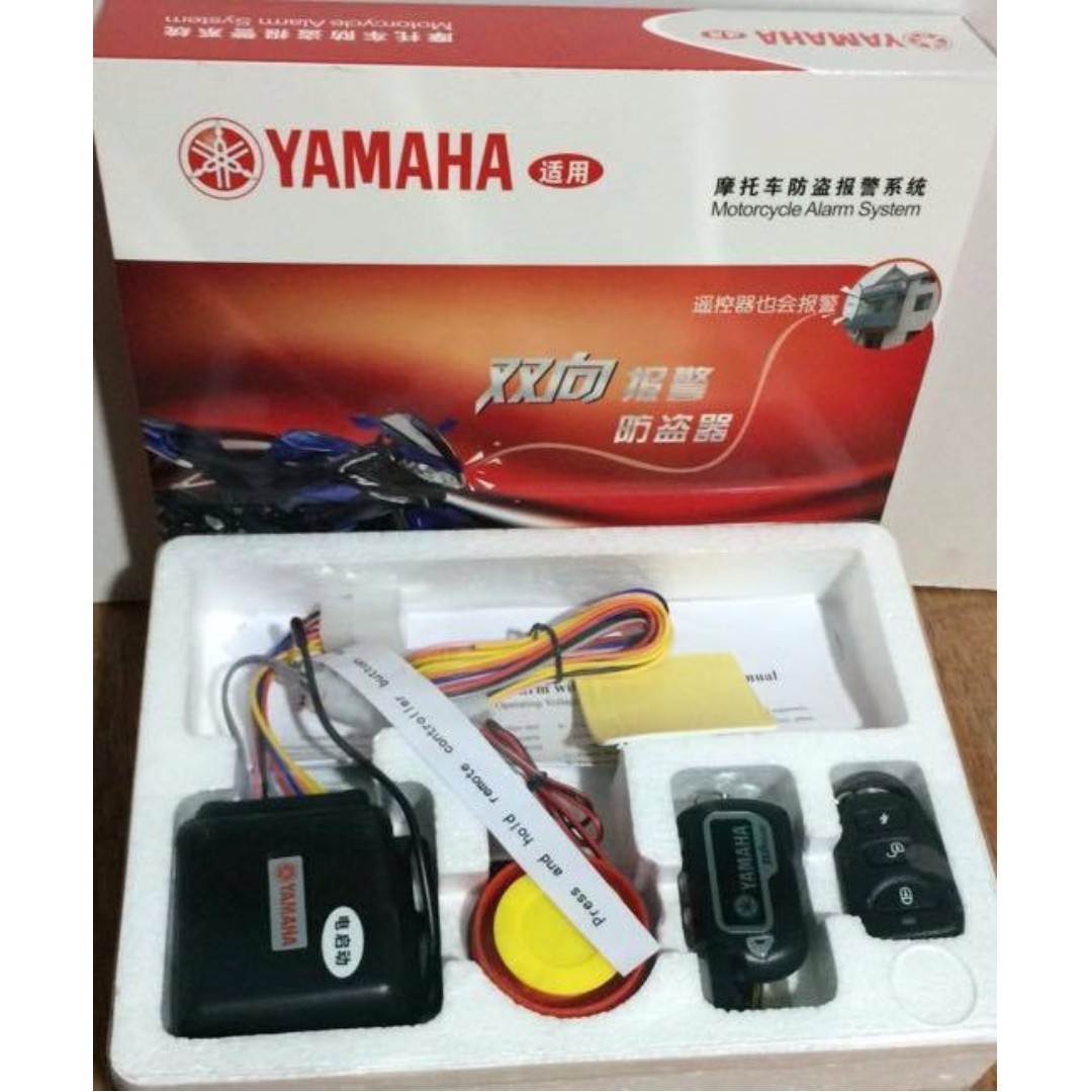 Yamaha Motorcycle Alarm System Two Way Remote Vibration And