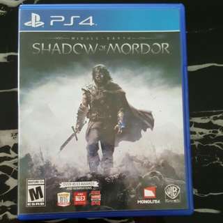 Shadow Of Mordor PS4