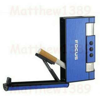 Ultra Thin Cigarette Case Box with built in Butane Flame Lighter,
whatsap 0182941089
