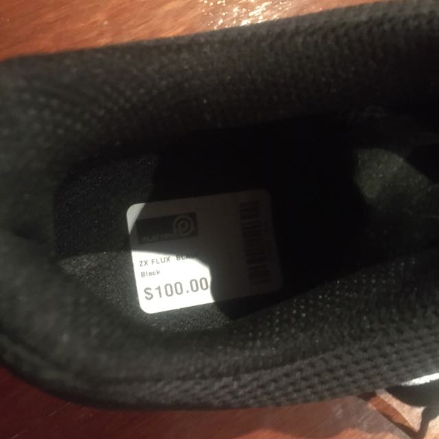 Adidas ZX Flux Triple Black Size 9 US