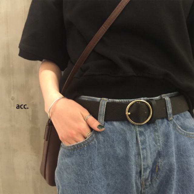 Black belt trendy Clearance