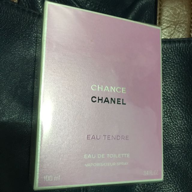 Chanel Chance Eau Tendre 100ml (Changi Airport), Beauty & Personal Care ...