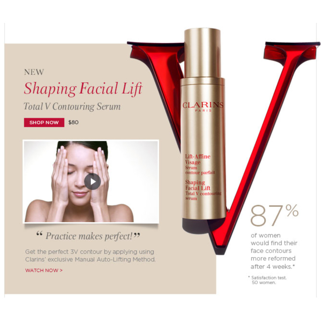 Clarins V Shaping Facial Lift Eye Concentrate: Brighter Eyes in 2 Weeks