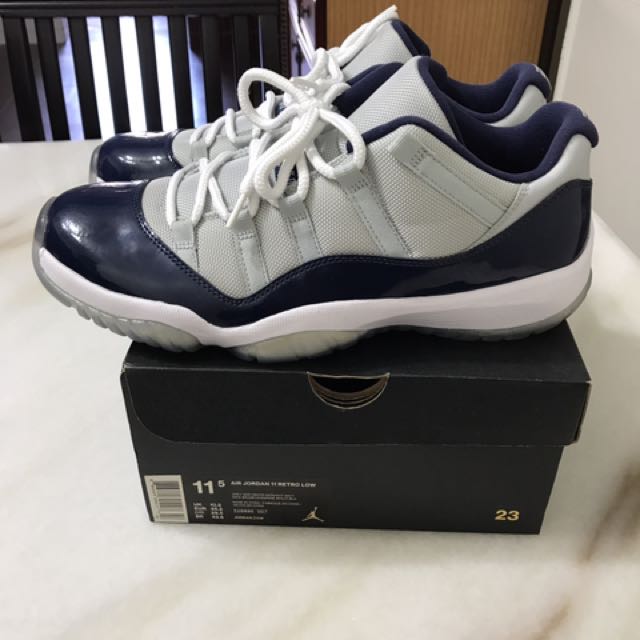 Clearance Sale Air Jordan 11 Low Georgetown US11.5 Men s Fashion