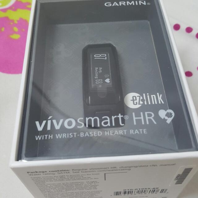 Garmin vivosmart ezlink hot sale