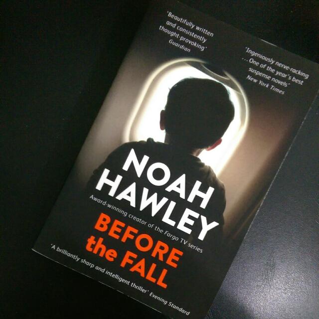 Before The Fall By Noah Hawley Books Stationery Fiction On