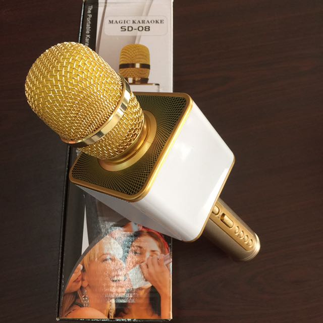 Portable Karaoke Microphone, TV & Home Appliances, TV & Entertainment