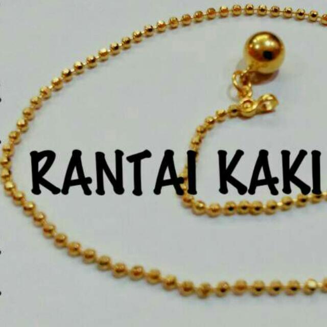 Harga Gelang Kaki Emas 2017  MODELEMASTERBARU