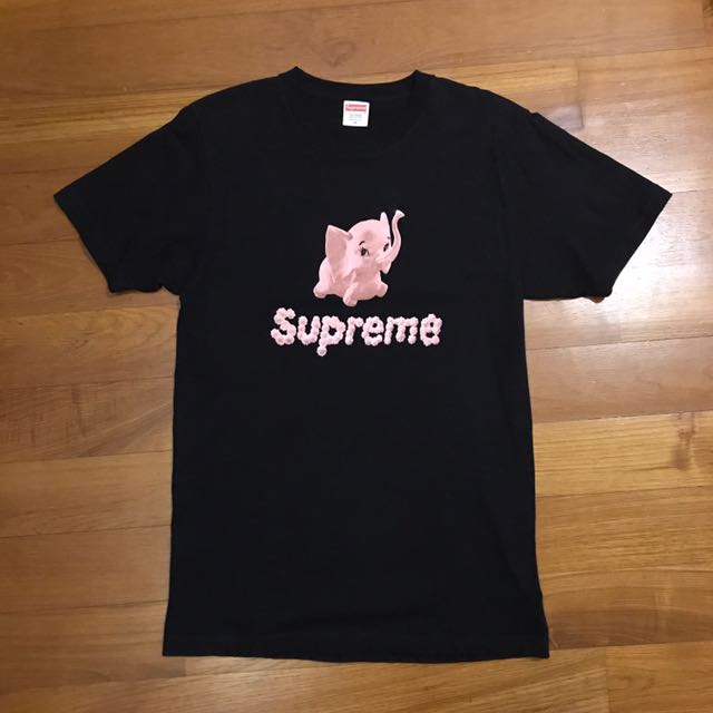 supreme elephant tee black