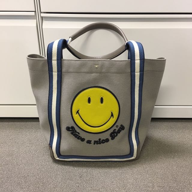 Anya hindmarch smiley face bag outlet