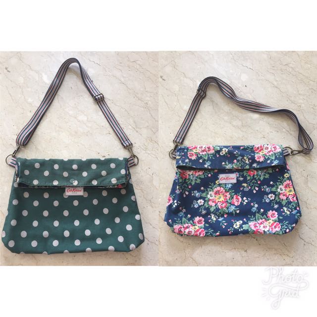 Auth. Cath Kidston Reversible Messenger Bag Women s Fashion Bags Wallets Tote Bags on Carousell