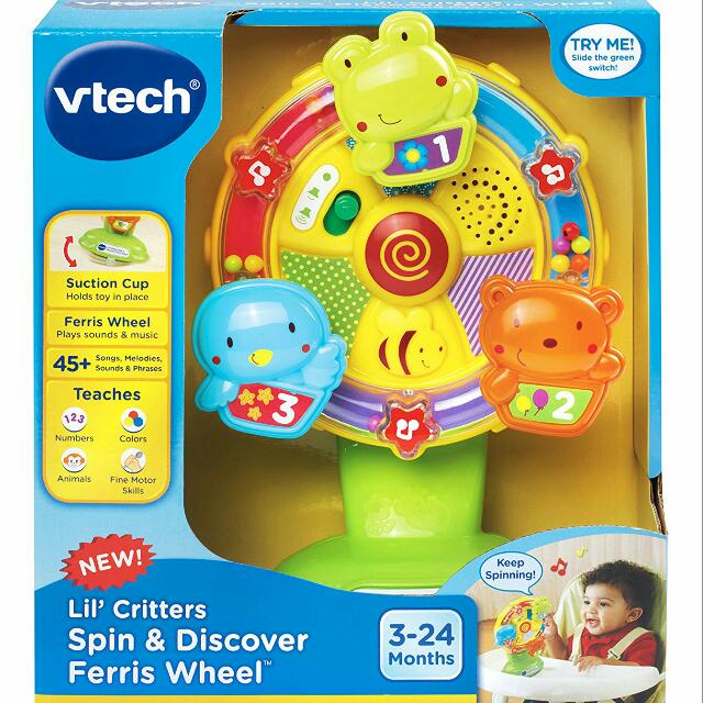 vtech little friendlies sing along spin wheel