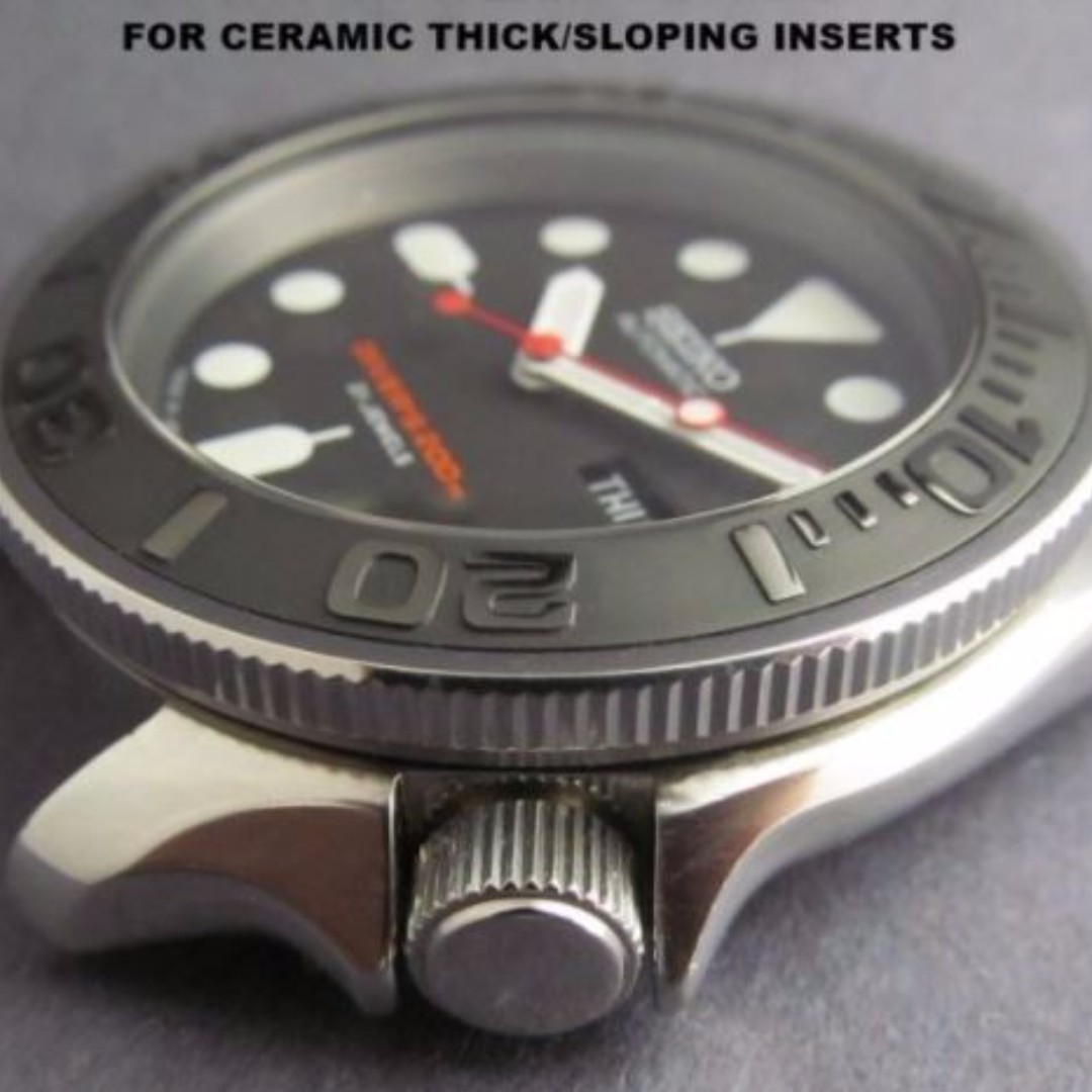 Double Dome Sapphire Crystal for Seiko SKX007. With no top edge bevel ...
