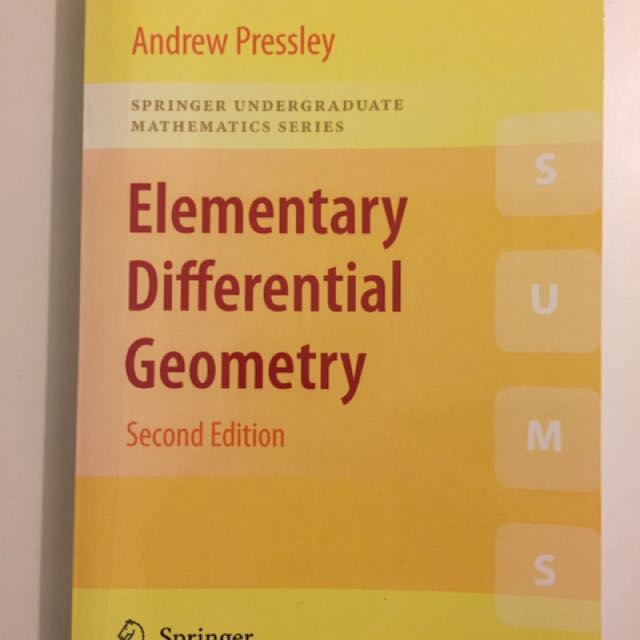 elementary differential geometry andrew pressley elementary differential geometry andrew pressley