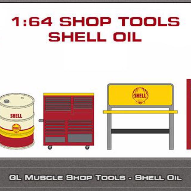 Gl Muscle Exclusive Shop Tool Multipack 6pc Shop Tools Shell Oil - roblox 6 figure multipack the warehouse