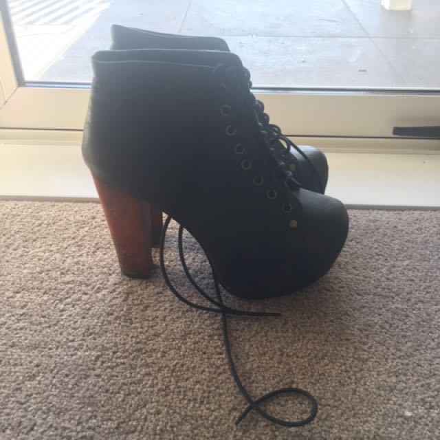 Jeffrey Campbell Lita Women s Fashion Shoes on Carousell