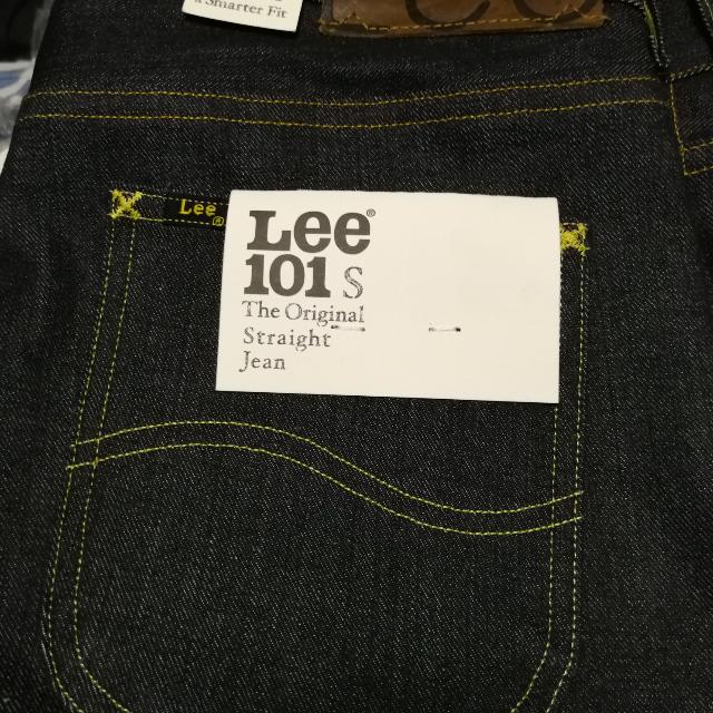 lee raw denim