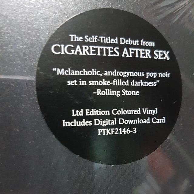 Lp Cigarettes After Sex Cigarettes After Sex Limited Edition Coloured Vinyl Hobbies 9560