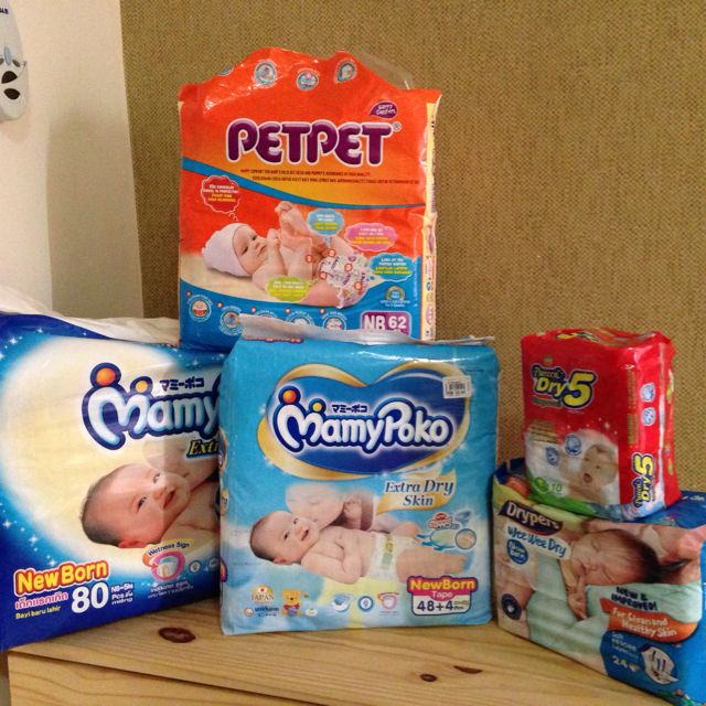 MamyPoko Petpet Drypers Pureen Pampers